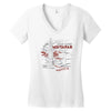 scenic mustafar Women's V-Neck T-Shirt