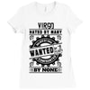 Virgo Hated By Many Wanted By Plenty Ladies Fitted T-Shirt