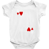 king of hearts playing card Baby Onesie