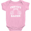 This Guy Loves Bacon Baby Onesie