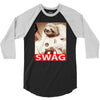 sloth astronaut swag 3/4 Sleeve Shirt