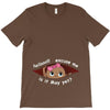 May Peeking Out Baby Girl T-Shirt