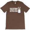 vacation alpaca bag animal humor funny T-Shirt
