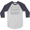 only the best husbands get promoted to daddy 3/4 Sleeve Shirt