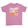 shamble to the cure zombie 5k Youth Tee