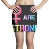 Women's March We are Strong Mini Skirts