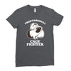 professional cage fighter Ladies Fitted T-Shirt