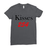 kisses Ladies Fitted T-Shirt