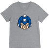 mecha mega rocks V-Neck Tee