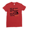binx spell Ladies Fitted T-Shirt