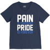 pain is temporary pride is forever V-Neck Tee