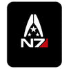mass effect  alliance n7 logo Mousepad