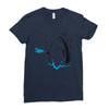 Fish Holdup Ladies Fitted T-Shirt