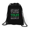 vegan Drawstring Bags