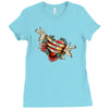 not today satan Ladies Fitted T-Shirt