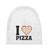 i Love Pizza Baby Beanies