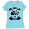 Premium Vintage 1957 Ladies Fitted T-Shirt