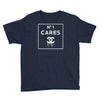 no1 cares Youth Tee