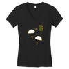 go go go go Women's V-Neck T-Shirt
