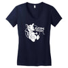 awesome possum Women's V-Neck T-Shirt