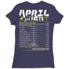 April Girl Facts Aries Ladies Fitted T-Shirt