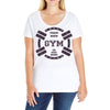 train hard Ladies Curvy T-Shirt