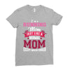 running mom white Ladies Fitted T-Shirt