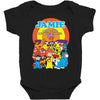 jamie and the magic torch cult funny retro Baby Bodysuit