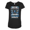 Never Underestimate the Strength of a Prostate Cancer Warrior Maternity Scoop Neck T-shirt
