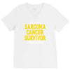 This is What a Sarcoma Cancer Survivor Looks Like V-Neck Tee