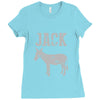 jack ass Ladies Fitted T-Shirt