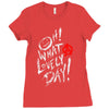 oh what a lovely day Ladies Fitted T-Shirt
