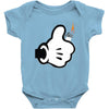 main de mickey Baby Onesie