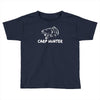 carp hunter pike angler fishing new Toddler T-shirt
