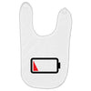 Dead Battery Baby Bibs