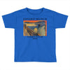 Edvard Munch Skrik Toddler T-shirt