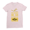 deformed jesus Ladies Fitted T-Shirt