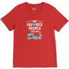 My Favorite People Call Me Dad V-Neck Tee