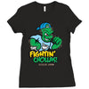 cholla cactus mascot Ladies Fitted T-Shirt