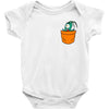 plankton pocket Baby Bodysuit