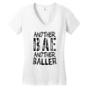 another bae another baller girls Women's V-Neck T-Shirt