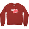 look late Crewneck Sweatshirt