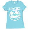 gorillaz x ray rap hip hop Ladies Fitted T-Shirt