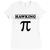 Steven Hawking Ladies Fitted T-Shirt