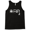 eat sleep climb   2 climbers distressed Tank Top