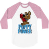 puppy power 3/4 Sleeve Shirt