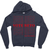 Vote Beto Zipper Hoodie