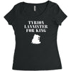 tyrion lannister for king Women's Triblend Scoop T-shirt