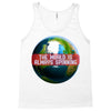 the world is always spinnin Tank Top