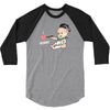 Cute Baby Painter's Mom Love 3/4 Sleeve Shirt